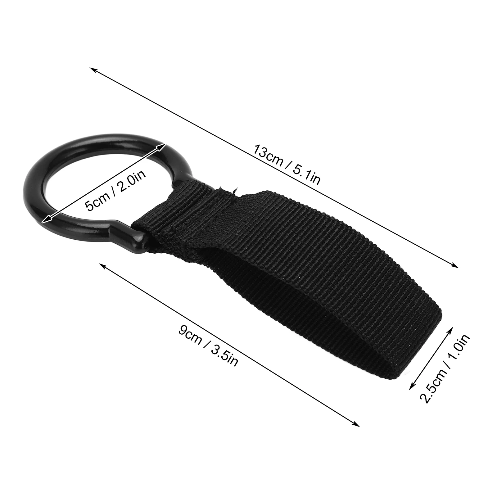 انفصال حامل الشعلة في الهواء الطلق ، النايلون مصباح يدوي دعم المعادن ، أحزمة سترة الدراجات ، جميع أنظمة مولي #2