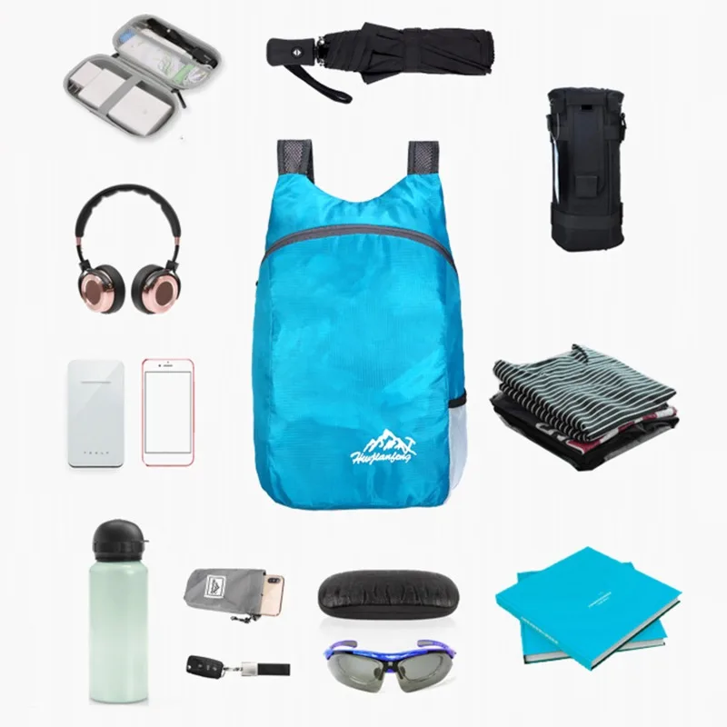 Packable Backpack Foldable Outdoor Folding Backpack Travel Daypack Bag Sports Daypack
