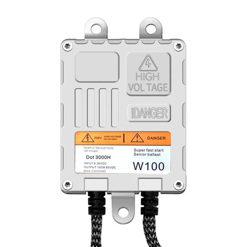 

Xenon Lamp Ballast Ballast Wide Voltage W100 Ballast 9-32V For Car Xenon Lamp Xenon Fishing Lamp 100W High Voltage Package