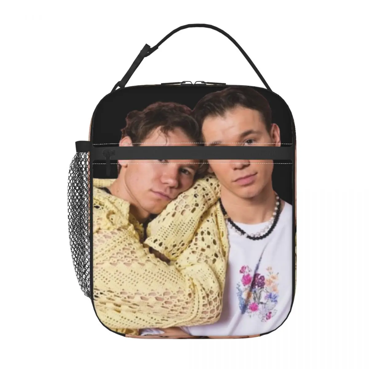 

Custom M-Marcus And M-Martinus Insulated Lunch Bag for Women Band Posters Thermal Cooler Bento Box School Resuable Tote Bags