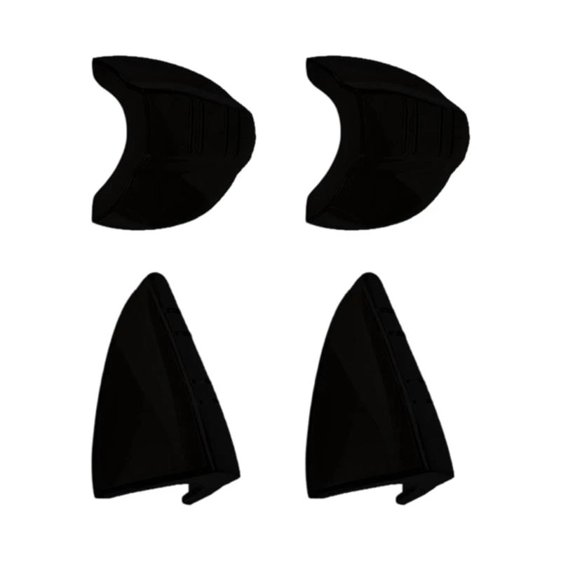 Ergonomic Design Double Size Eyeglass Side Guard Cover Protectors Lightweight Dust Debris for Most Standard Frame