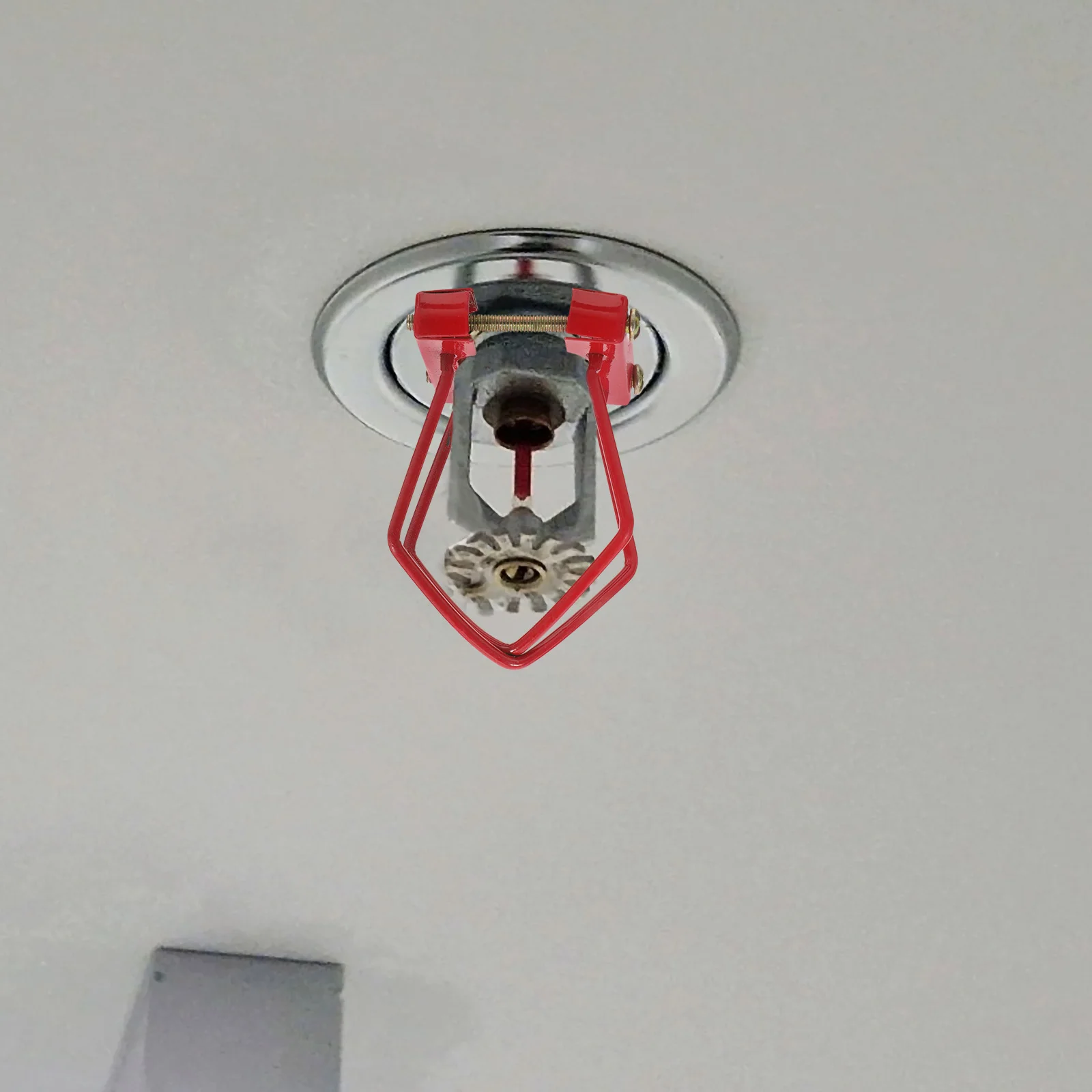 Fire Sprinkler Cage Non-Disassembly Protective Cover Easy Installation Sprinkler Protector Replacement for Ceiling
