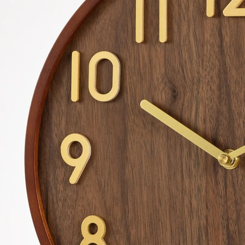 Simple Wall Clocks Retro Silence Bar Pendulum Wall Clocks The Three-dimensional Scale Watches Home Ornaments Decoration Products