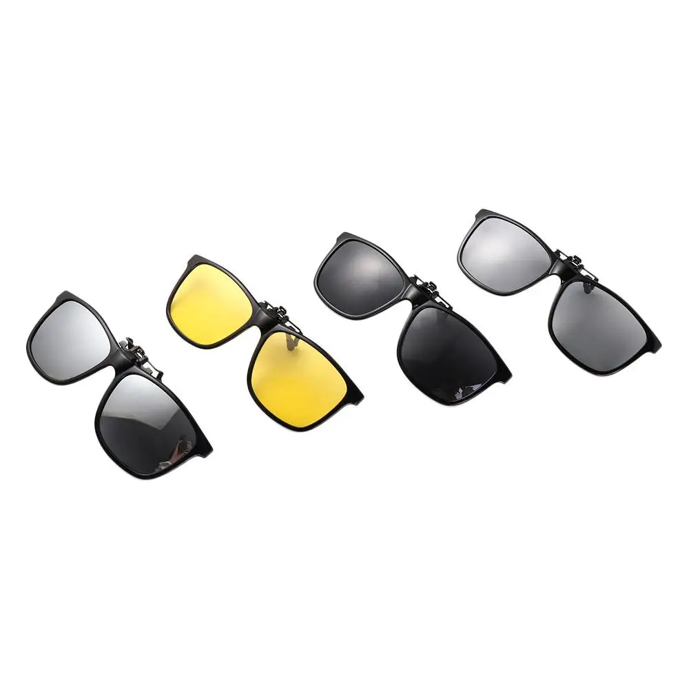 

Fishing Color Change Flip Up Clip on Polarized Sunglasses Night Vision Sunglasses Flip Up Clip on Sunglasses Sun Glasses