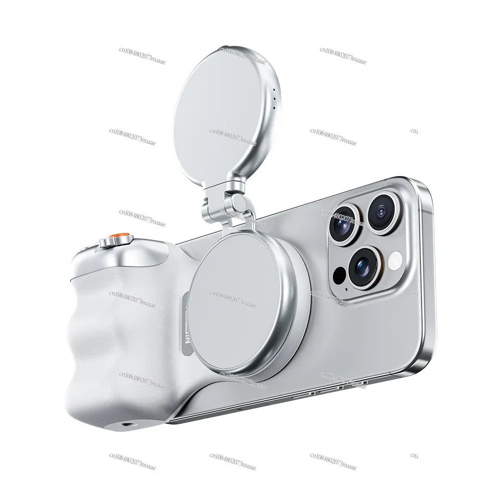 Magnetic Suction Shooting Aid Wireless Bluetooth Remote Control Auxiliary Zoom Photography Anti-Shake Stabilizer Telesin Handle