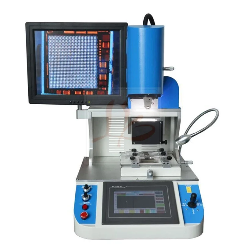 New LY 5300 Auto Optical Alignment System Mobile Phone BGA IC Rework Station Desoldering Machine 2 Heating Zones 2500W 220V