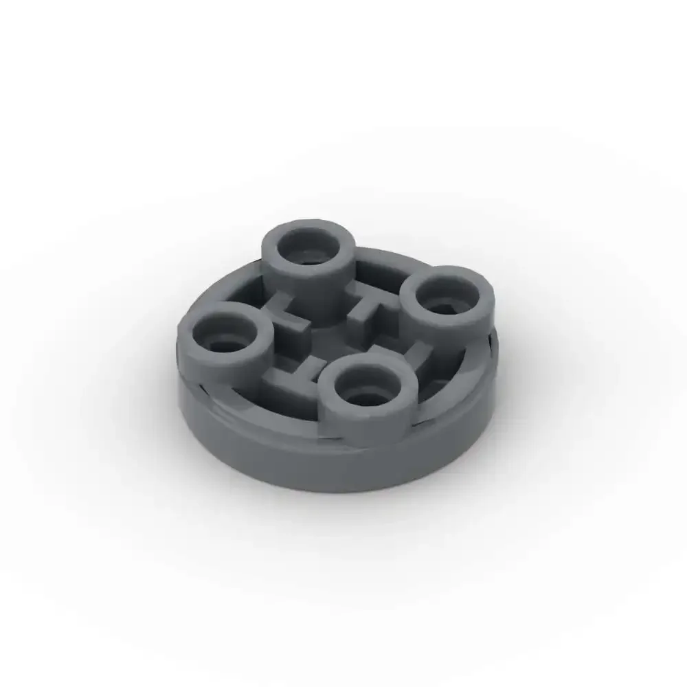 Moc 10 pçs parte tijolos 3567 arredondado 2x2 telha invertida blocos de construção conjunto casa castelo partícula quebra-cabeça diy montar brinquedos presente do miúdo