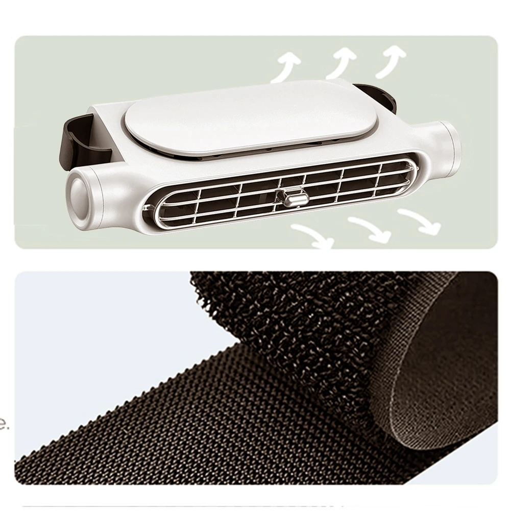 

Охлаждающий воздушный вентилятор на подголовнике автомобиля, 3-скоростной регулируемый вентилятор на заднем подголовнике для салона автомобиля, охладитель с питанием от USB для переднего и заднего сиденья пассажира