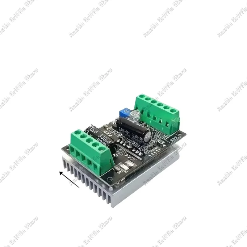 50V 300W BLDC Motor Driver Board - 3-Phase Brushless Controller With Forward/Reverse Control, High Power For Industrial Robotics