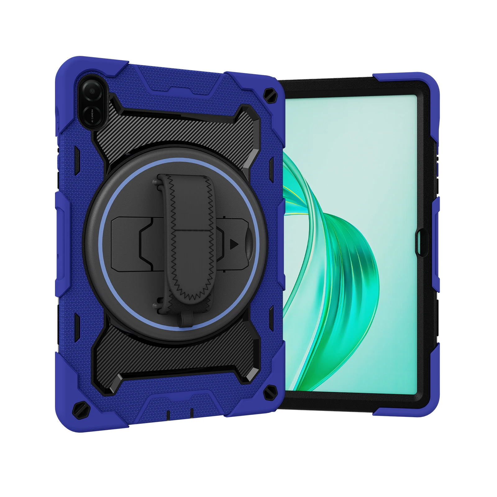 حافظة دوارة لهاتف هواوي هونور باد 9 8 X9a X8a X8 Pro X9 V7 7 6 V6 MatePad 11.5 11 SE 10.4 10.1 C5e T 10 10S غطاء متين