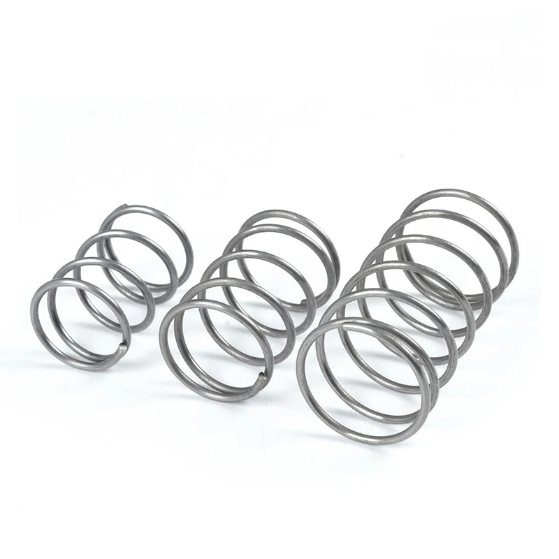 304 Stainless Steel Micro Small Return Compression Spring Compression Spring Wire Dia:0.1mm OD:0.8mm-1.4mm Length:5mm-25mm