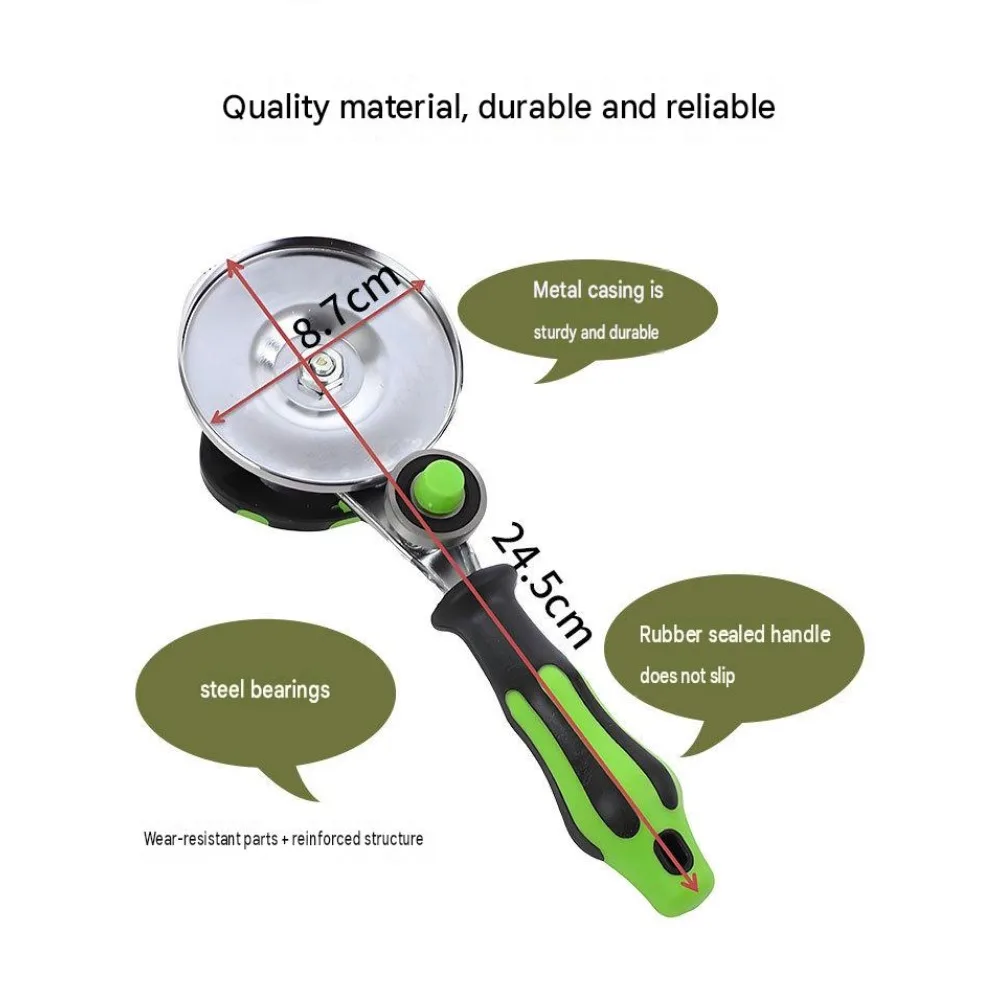 Manual Can Seamer Machine Kitchen Can Sealing Securely with Kitchen Jar Seaming Tool Home 24.5x8.7cm Green