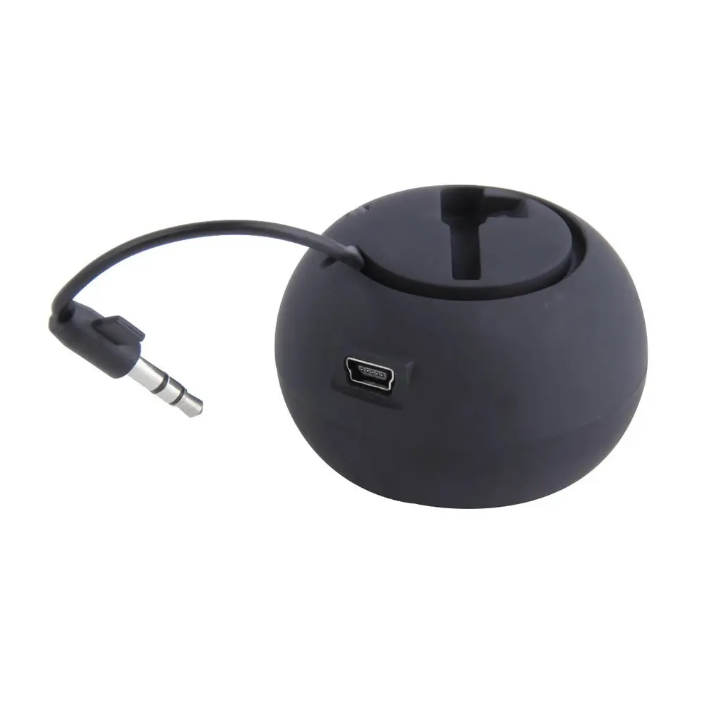 Portable speaker mini hamburger speaker amplifier audio Mp3 Music Loudspeaker player for Smart Phones PC laptop 3.5mm Wired