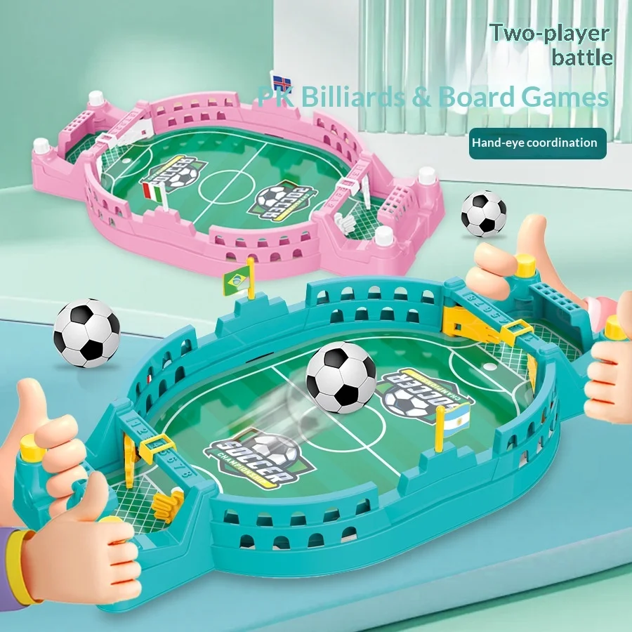 

Table Soccer Duel Interactive Board Game Desktop Game Toy