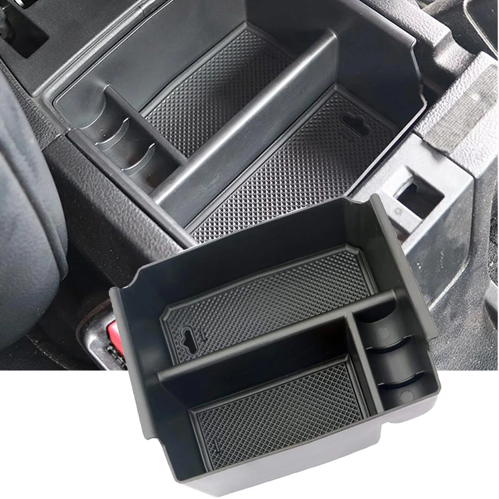 Car Armrest Storage Box Organizer Tray Container for Jeep Wrangler JK 2011 2012 2013 2014 2015 2016 2017 Interior Accessories