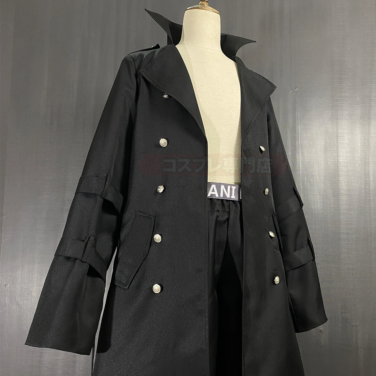 HOLOUN Tokyo Anime Cosplay Costume Ran Haitani Brothers Black Trench Coat Casual Wearing Halloween Christmas Gift