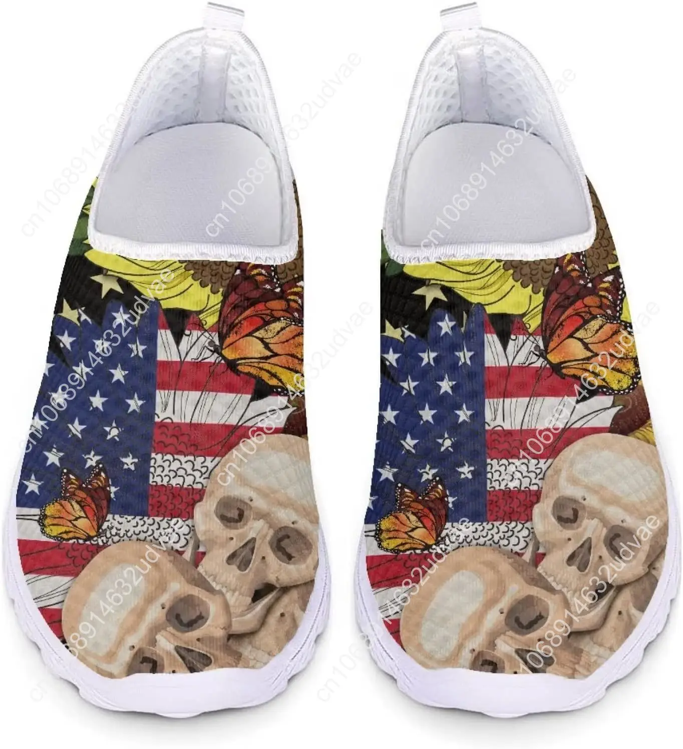 

Christmas Athletic Running Shoes for Women - Fashion Tennis Walking Sneakers