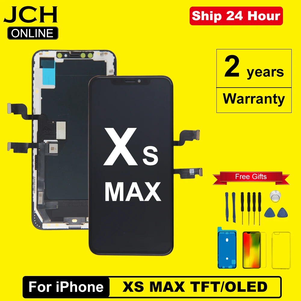 OLCD For iPhone XS MAX GX True Tone Touch Screen Digitizer Assembly LCD Replacement Display For iPhone XS MAX Screen INCELL