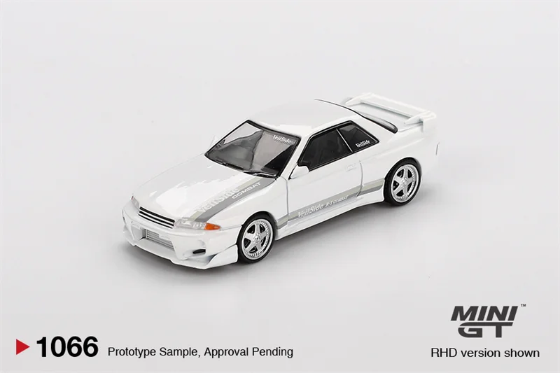 

PreSale MINI GT 1:64 Skyline GTR R32 VeilSide Combat C-I White RHD Die-Cast Car Model Collection Miniature
