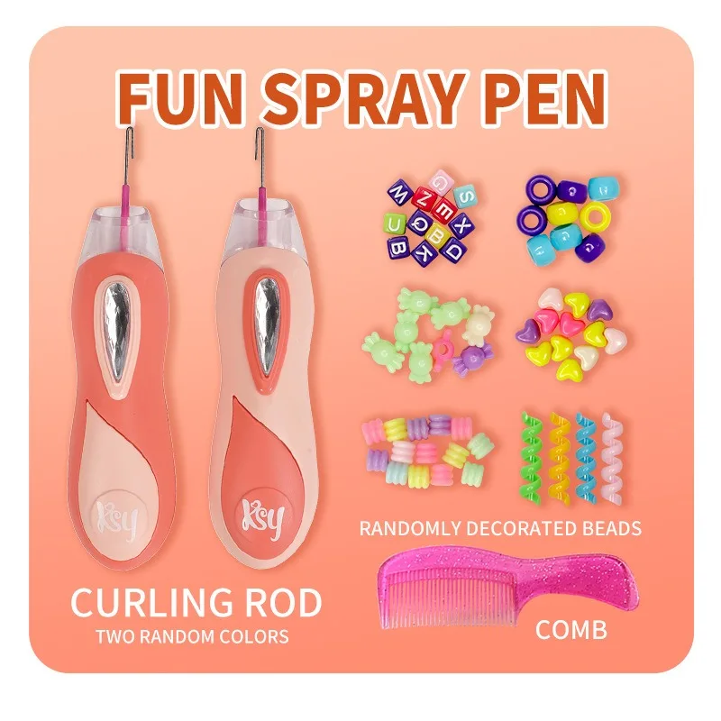 Automatic Hair Braid Kits Tool Electric Children DIY Braiding Hairstyle Twist Machine Makeup Toys For Girl