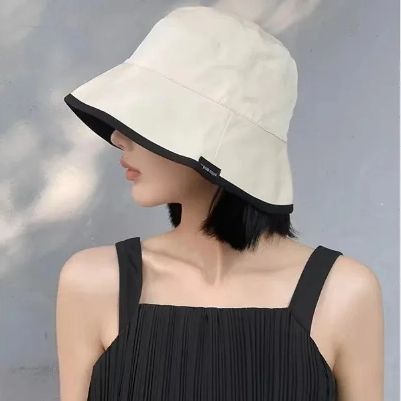 

Double Sided Bucket Hats For Women&Men Foldable Panama Bob Summer Sun Protection Visors Cap Outdoor Beach Fisherman Caps Gorros