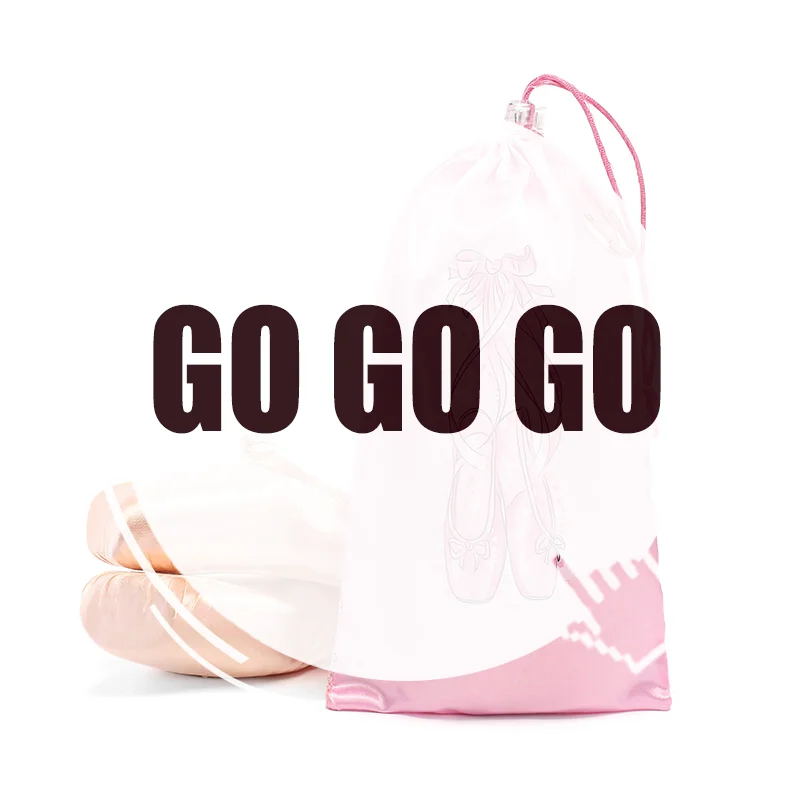 Portable Mesh Dance Bag Breathable Shoes Storage Pouch Girls Ballet Organizer Bags Shoe Pouches Bag Drawstring Dance Shoes Pouch