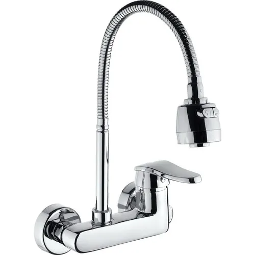 Xolo Tiger Zet Mix Wall Spiral Kitchen Sink Applique Faucet Kitchen Sink Double Multifunctional Faucet