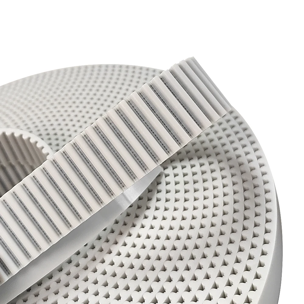 T10-PU closed belt length 8400mm width 100mm  pitch=10mm  T10  timing belt PU with steel core Metric trapezoidal