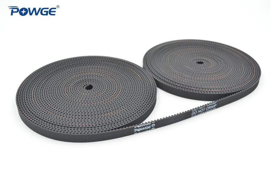 Powge 2MGT 2 メートル 2GT GT2 オープン同期タイミングベルト 2M-6 2GT-6 幅 6 ミリメートルゴム小バックラッシュリニアモーション 3Dプリンタ 10 メートル