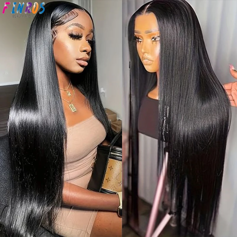 13x6 lace front human hair wig Preplucked Remy brazilian Straight wigs 13x4 HD Transparent Cheap on sale clearance for women