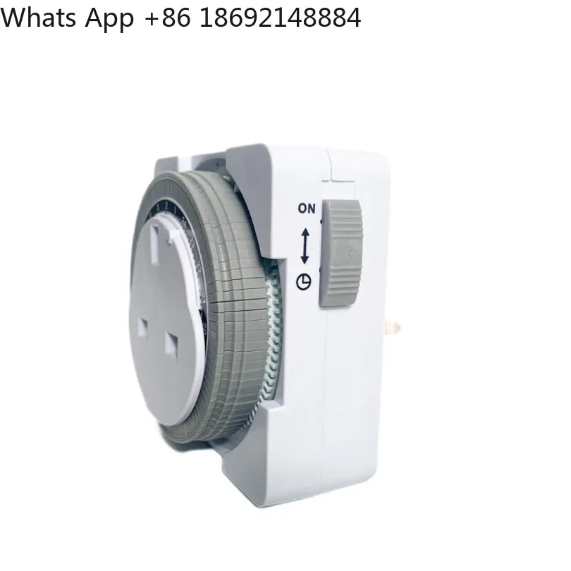 Mini British standard timing socket automatic power-off time system 13A British mechanical cycle timing