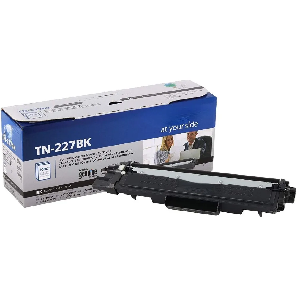 TN227 4 High Yield Color Toner Set (BK/C/M/Y) TN227BK, TN227C, TN227M,  TN227Y