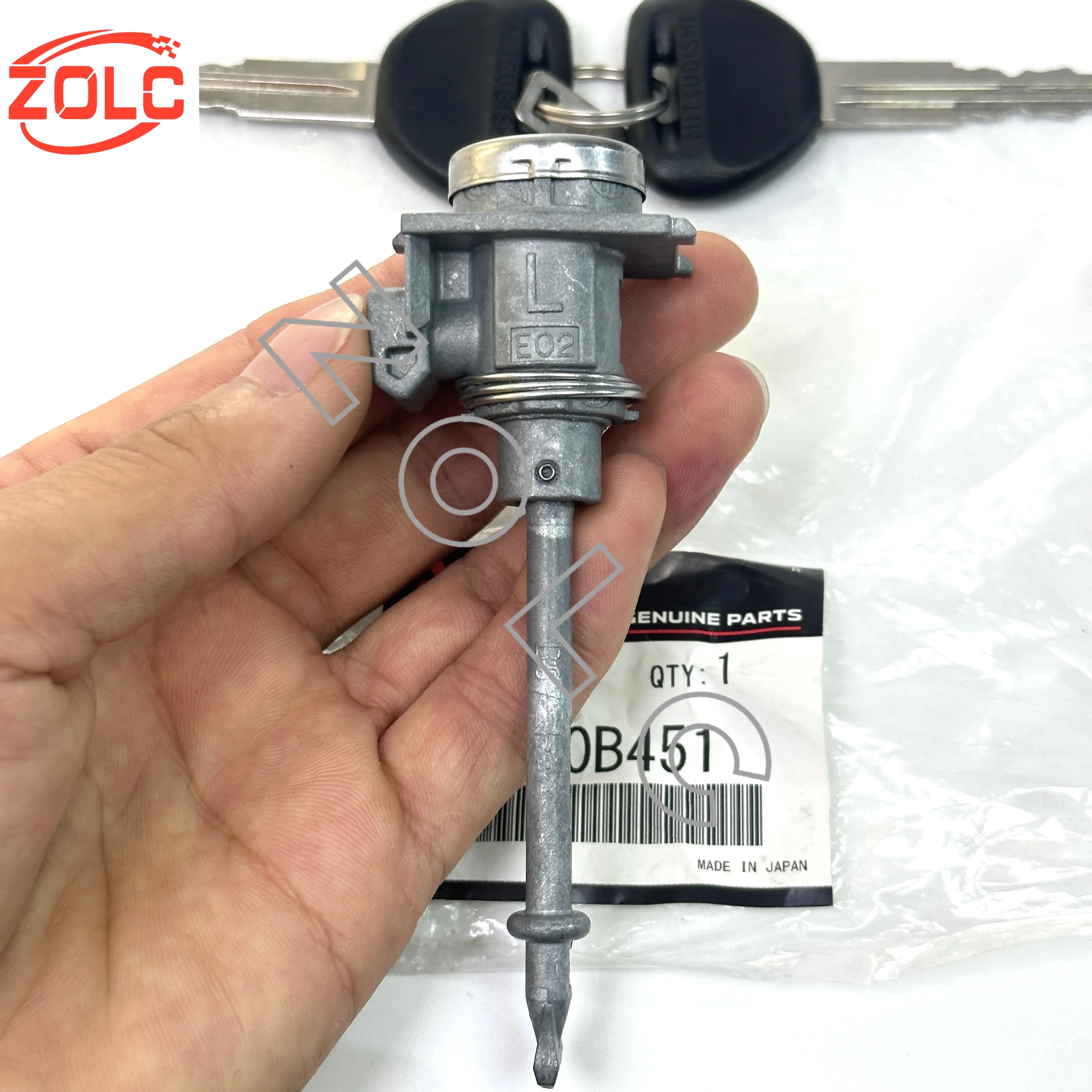Japan New Genuine Driver LH Door Lock Cylinder Key 6370B451 For