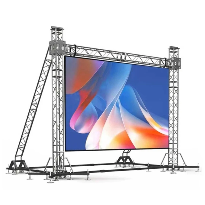 Waterproof Full Color IP65 LED Billboard Rental P2.6 Foldable Outdoor LED Display Screen Video Wall Concert Event Stage Backdrop