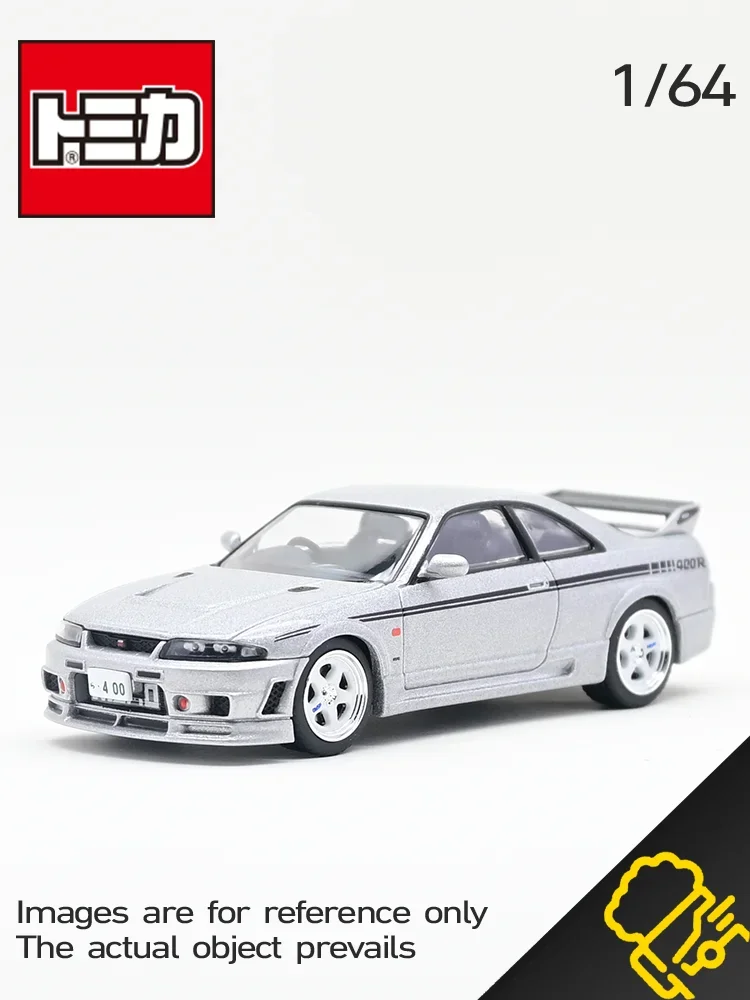 TOMICA TLV 1:64 NISMO 400R Matsuda Secondary GTR R33, Alloy die cast static car fashion play model, children's holiday gift.