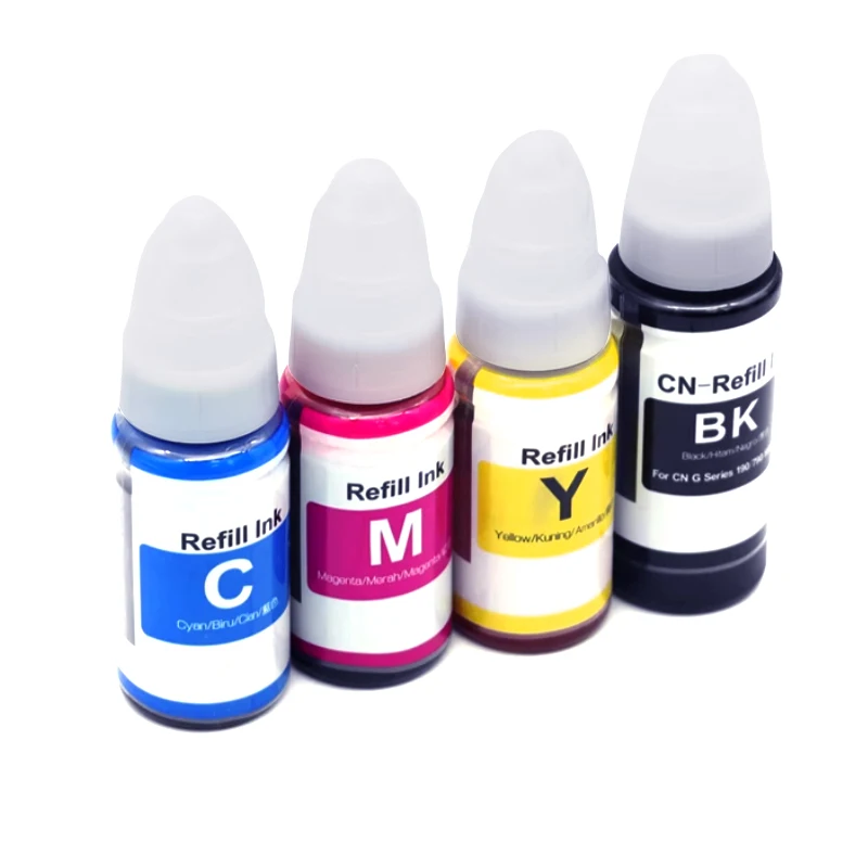 GI-190 190 Bottled Ink Refill INK for Canon PIXMA G1100 G1110 G2100 G2110 G3100 G3102 G3110 G3111 G4100 G4110 G4111 Printer