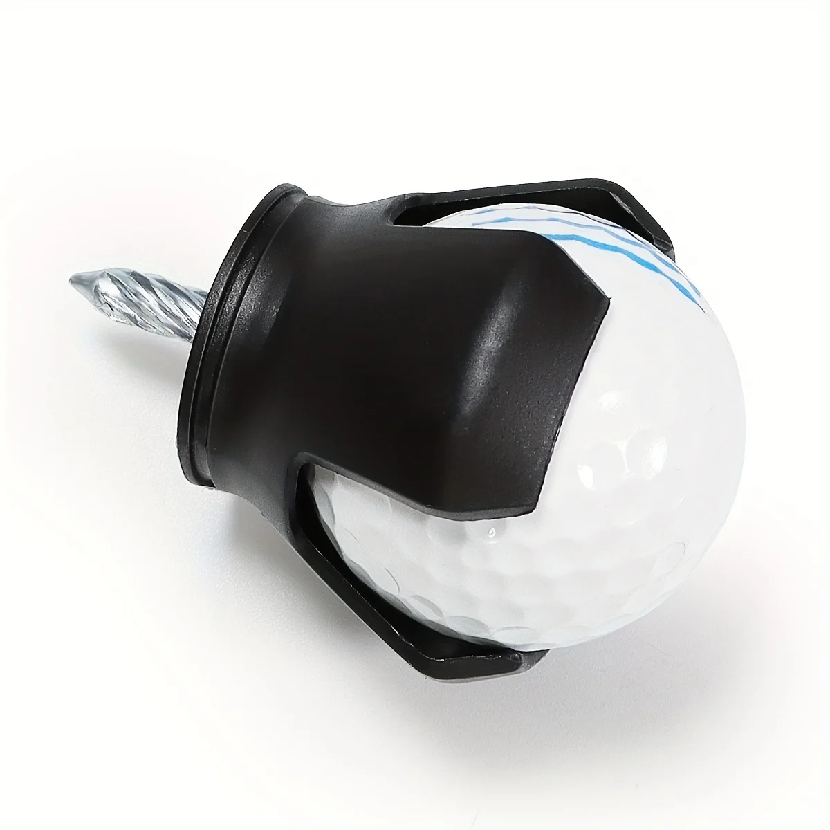 Portable Golf Ball Picker Retractable 3‑Claw Petal Shape Stainless Steel Screw Golf Ball Catcher Practical Golf Course Accessory view 2