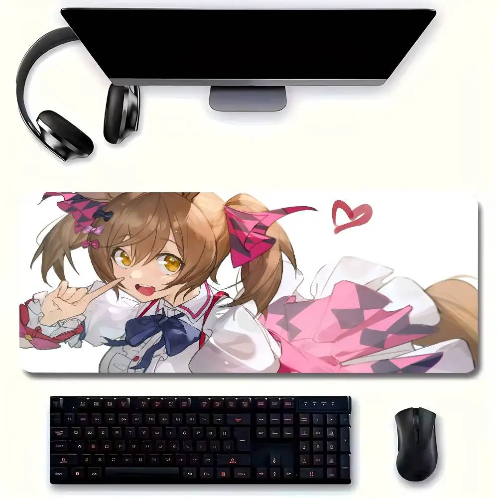 Smart Falcon U-Umamusume Anime Mousepad Non-slip Suitable For Office Computers Laptops E-sports Game Desk Mats XXL Keyboard