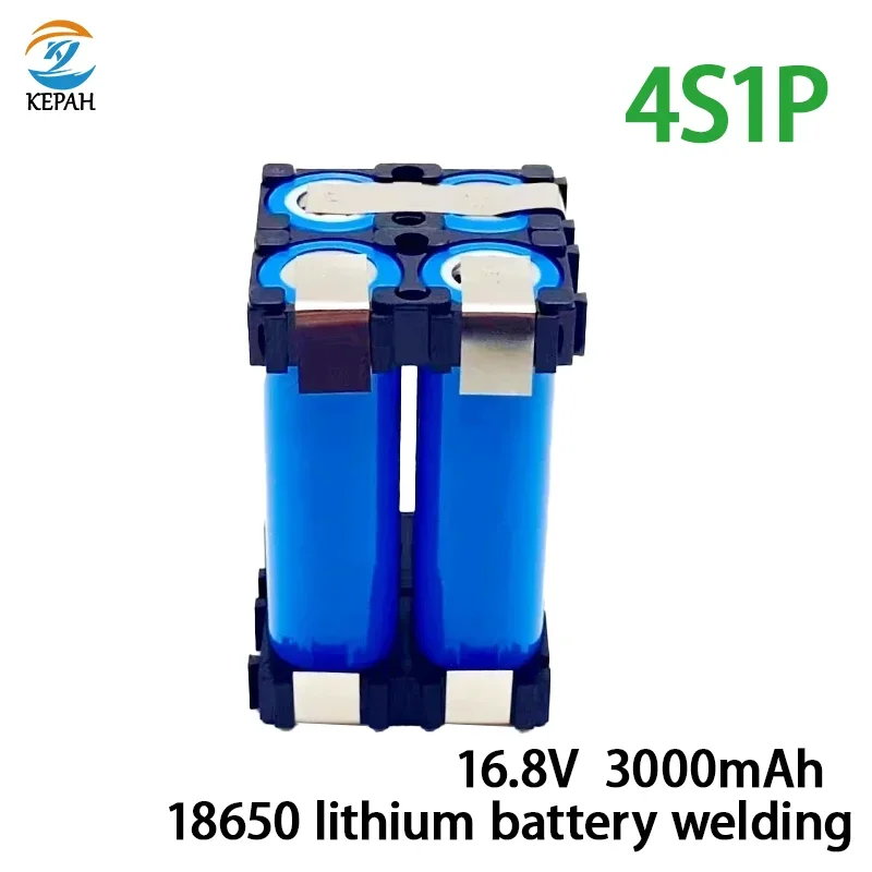 2S-6S battery pack customized 18650 lithium battery pack welding, 3000/6000mAh, 8.4V, 12.6V, 16.8V, 21V, 25.5V