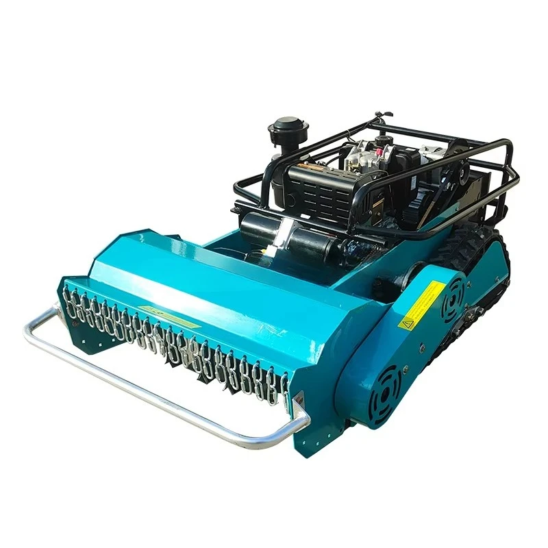 

Remote Control Crawler Lawn Mower Engine Small Grass Cutter with Adjustable Cutting Width 800mm-1200mm for Efficient Lawn Care