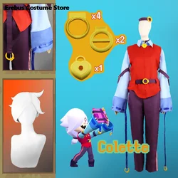 Brawls Women Costume Colette Shinkai Cosplay Uniform Costume Halloween Party Outfit Cosplay Costume Disguise Anime Kid Use