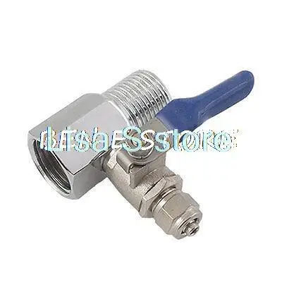 

Серебристый шаровой кран Bracnh с соединителем водопроводной трубы 3/8 дюйма