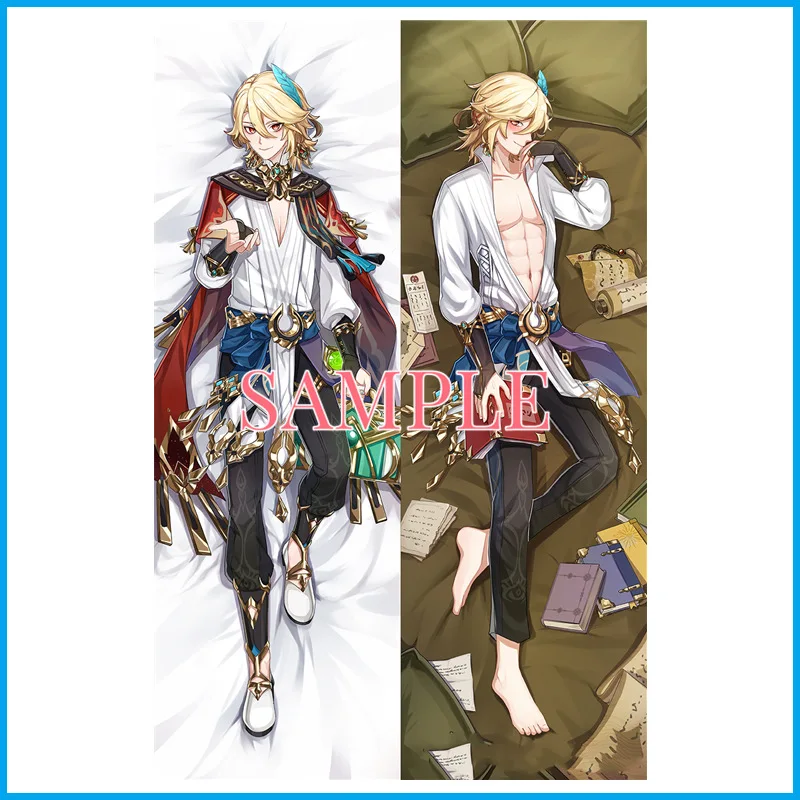 

Genshin Impact Kaveh Cosplay Body Pillow Case Dakimakura Cover Anime Kaveh Hugging Body Throw Cushion Pillow Cover Case