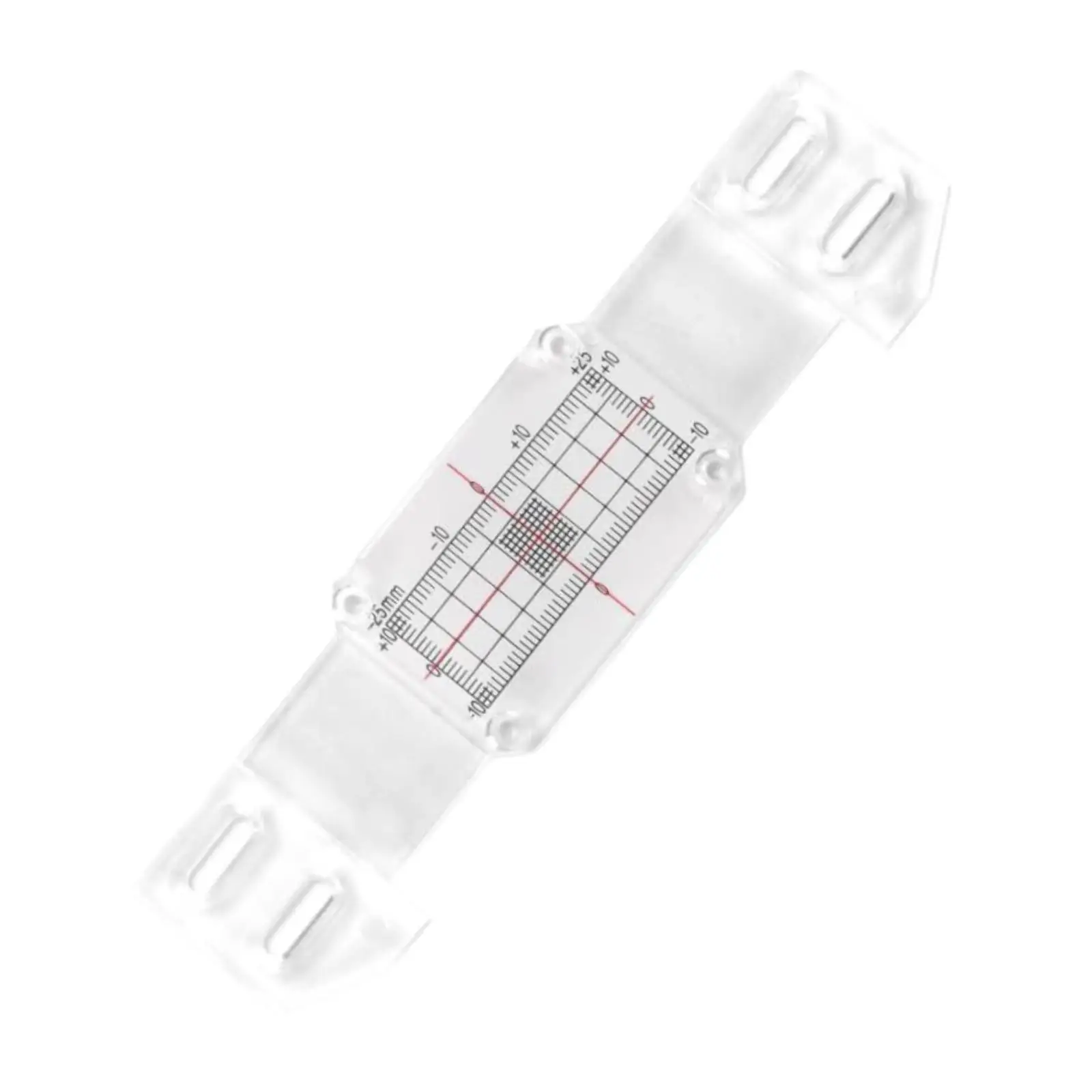 Heavy Duty Clear Crack Gauge Monitor for Building Crack Monitoring with Horizontal and Vertical Scale