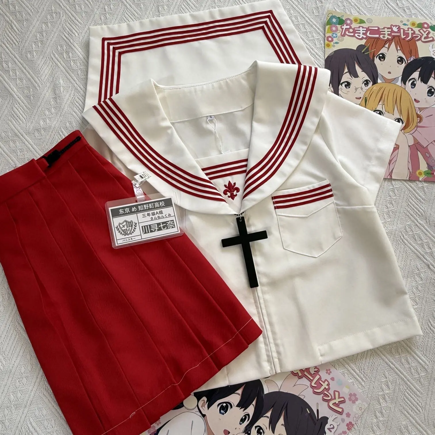 trajes-de-marinero-coreanos-amarillos-rojos-rosas-para-mujer-conjunto-de-marinero-fuku-de-manga-corta-ropa-para-estudiantes-de-secundaria-uniformes-japoneses-jk-seifuku