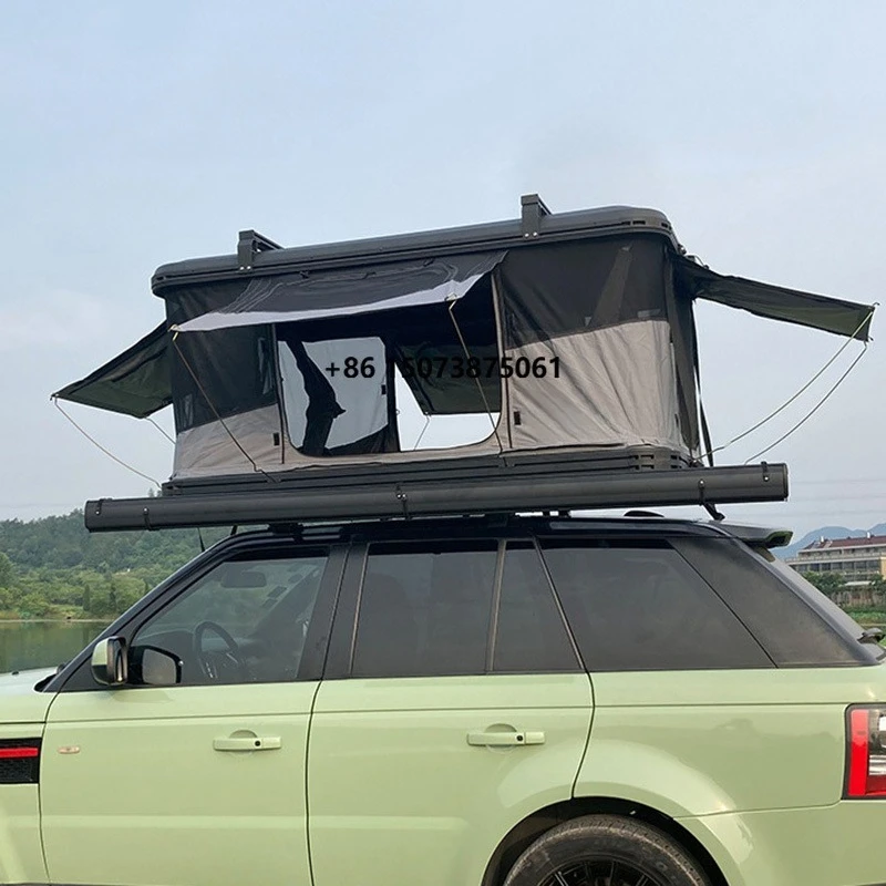 Easy Set up Truck 4wd 4x4 Offroad Large Rooftop Tent Car Camping Tent Aluminum Hard Shell Roof Top Tent