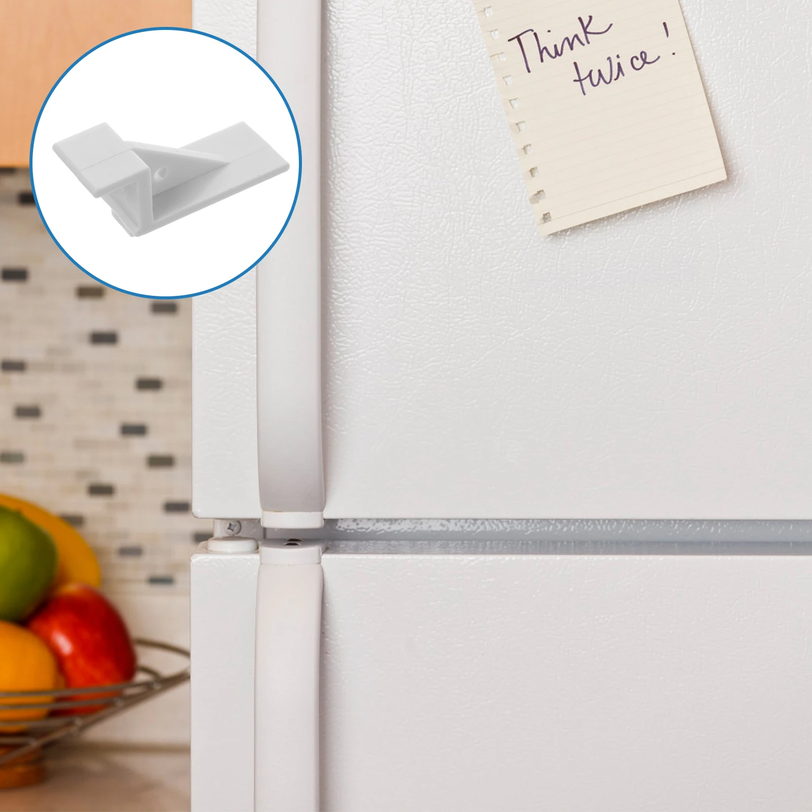 

10 Pcs Freezer Shelf Clips Refrigerator Buckle Wire Hooks Metal Shelving Divider Plastic Easy Installation Fits Various