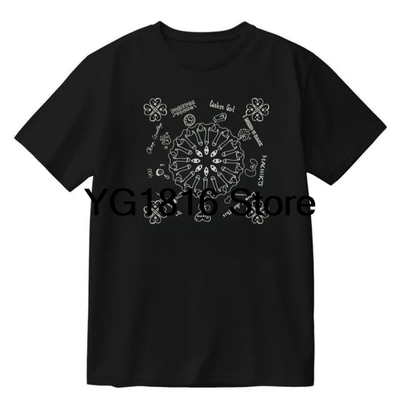 Fujii Kaze / ふじい かぜ T-shirt Short Sleeve Cotton Men  Women Fashion y2k Short Sleeved Casual T-shirts