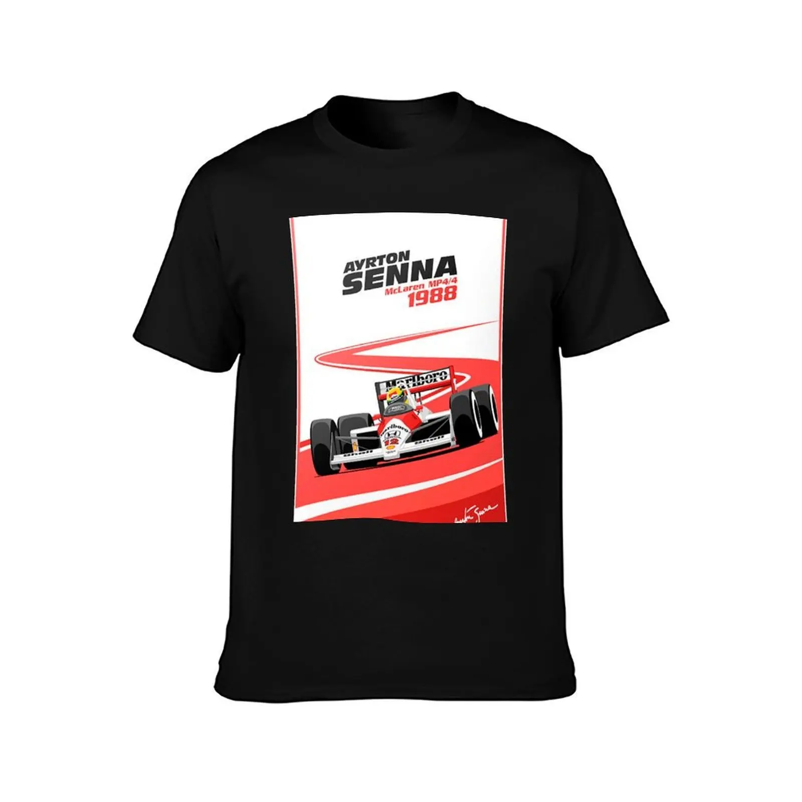 Senna Poster T-Shirt Big Size Daily Wear T-Shirt
