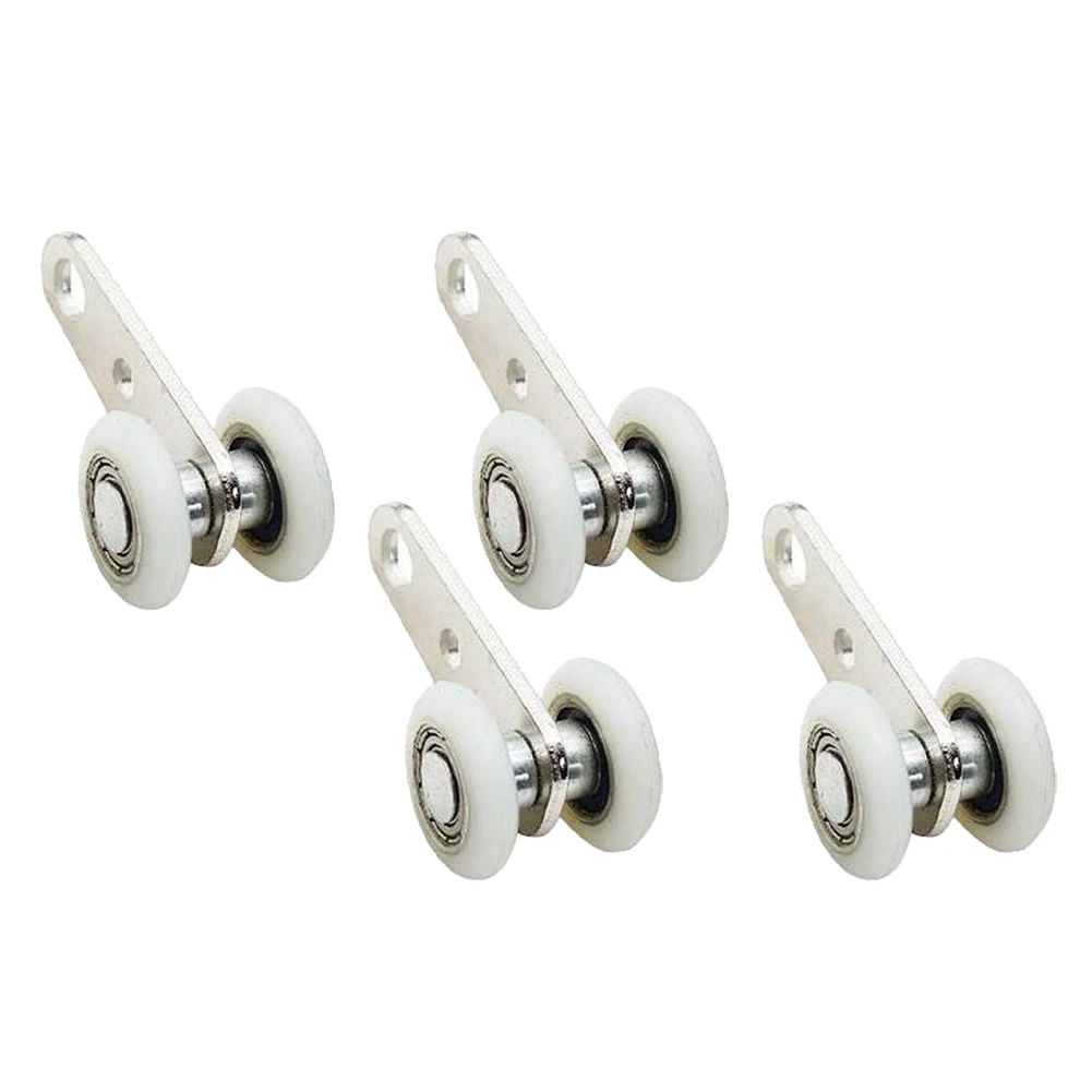 Curtain Hanging Wheel Bearing Roller Curtain Track Hanging Wheel Pulleys Cabinets Door Bearing Wheel Curtain Accessories